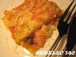 Mini - Lasagne с форелью и домашним сыром.