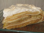 Десертный блинный пирог 