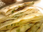 Лепешки с луком